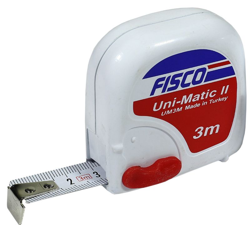 FİSCO UNİMATIC ŞERİT METRE 3M