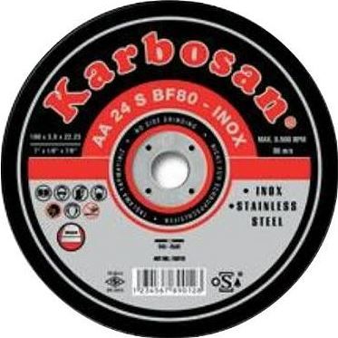 KARBOSAN 180X3 KESME TAŞI INOX 25 Lİ PAKET