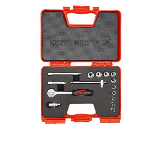 İZELTAŞ 15 Lİ 1/4" KARBÜRATÖR LOKMA TAKIMI (yeni)