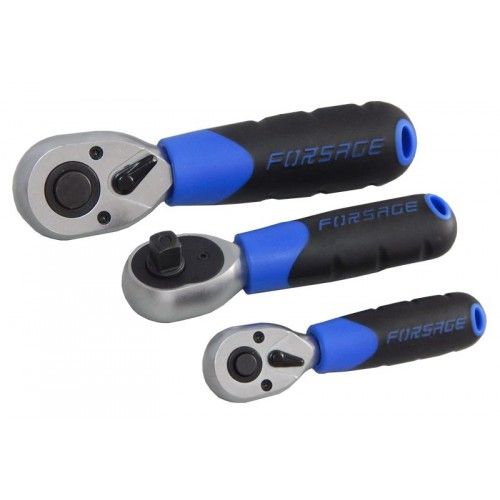 FORSAGE Kısa Cırcır Anahtar 1/2" (72 diş)