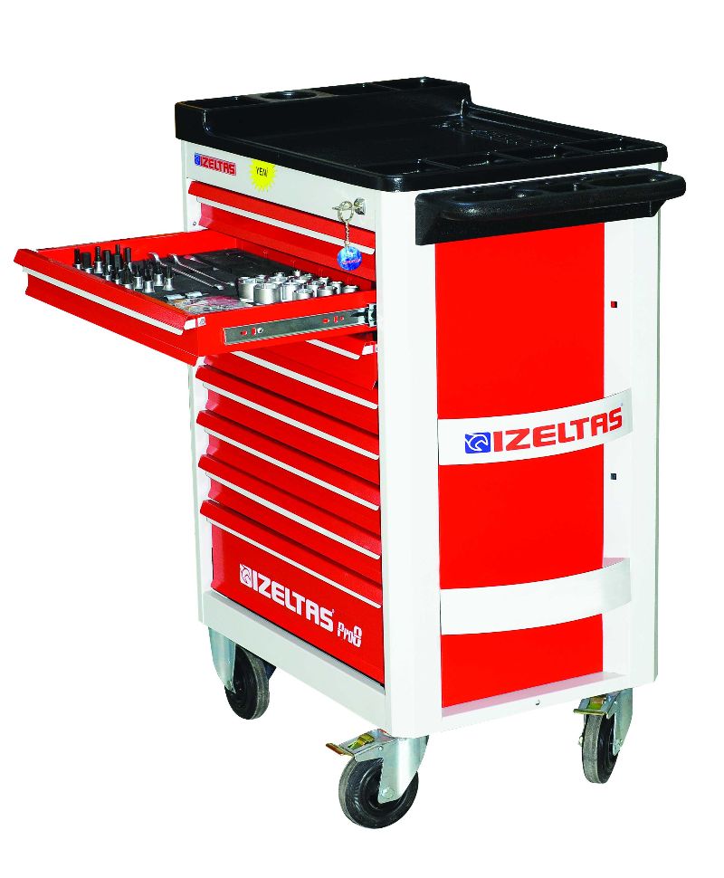 İZELTAŞ PRO SERİSİ TAKIM DOLABI 8 ÇEKMECELİ (206 PARÇA/DOLU)