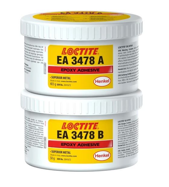 Loctite EA 3478 Ferro Silikon Dolgulu Mil Tamir Macunu 0.453 Kg
