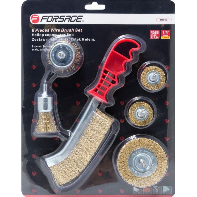 FORSAGE TEL FIRÇA SETİ (6 PARÇA)